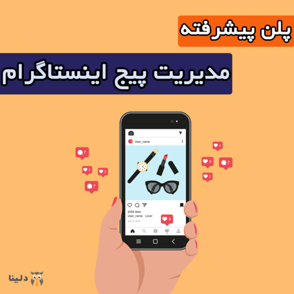 پلن پیشرفته مدیریت پیج اینستاگرام